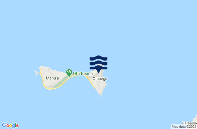 Mapa de mareas Olosega County, American Samoa