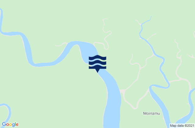 Mapa de mareas Omati, Papua New Guinea