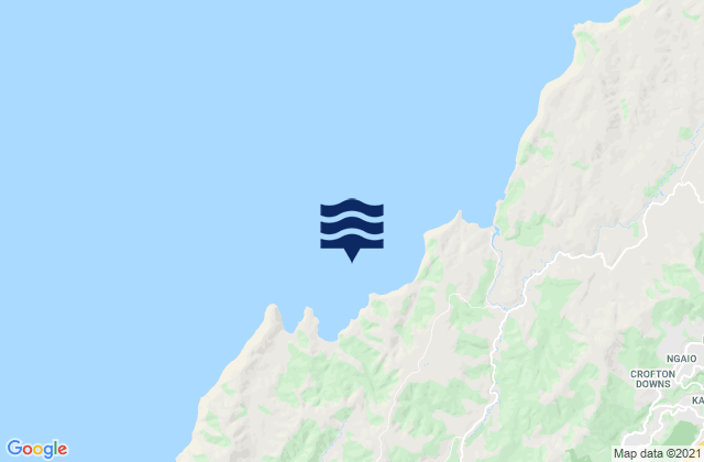 Mapa de mareas Opau Bay, New Zealand
