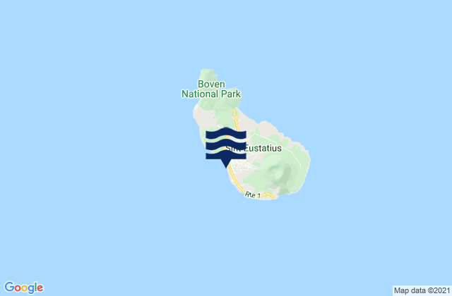Mapa de mareas Oranjestad, Bonaire, Saint Eustatius and Saba 