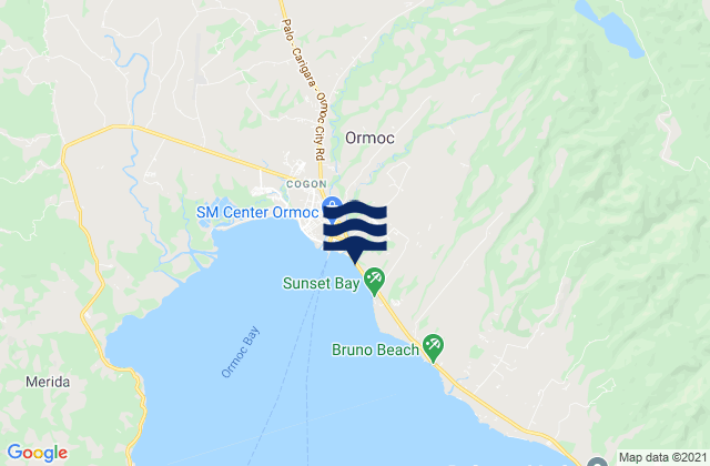 Mapa de mareas Ormoc City, Philippines
