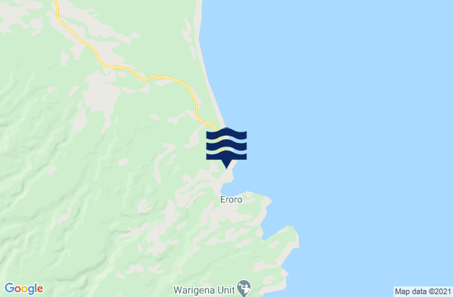 Mapa de mareas Oro Bay, Papua New Guinea