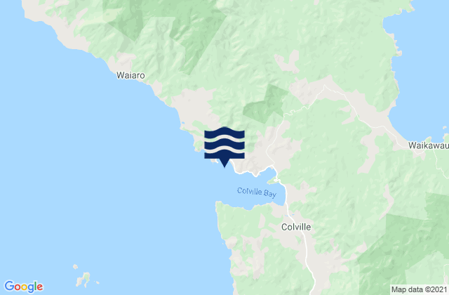 Mapa de mareas Otautu Bay, New Zealand