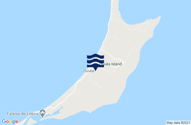 Mapa de mareas Ouvéa, New Caledonia