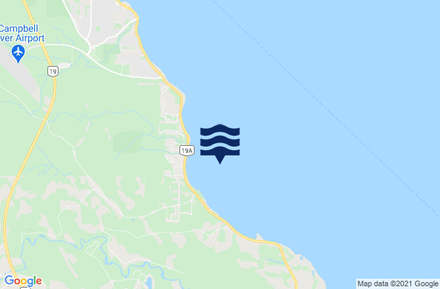 Mapa de mareas Oyster Bay, Canada