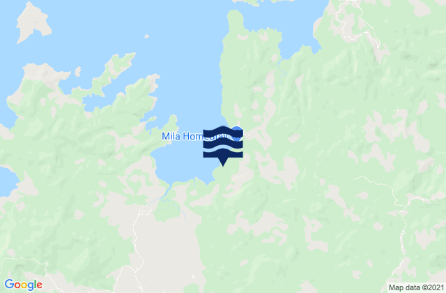 Mapa de mareas Pacar, Indonesia