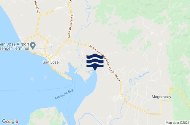 Mapa de mareas Paclolo, Philippines
