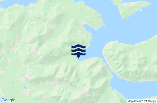 Mapa de mareas Pacofi Bay, Canada