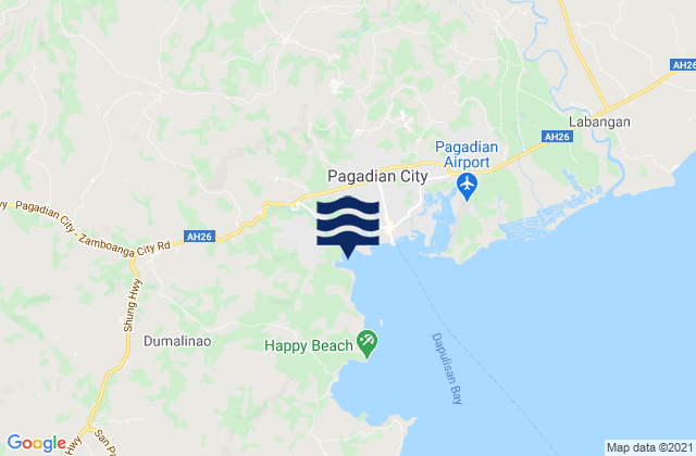 Mapa de mareas Pagadian City, Philippines