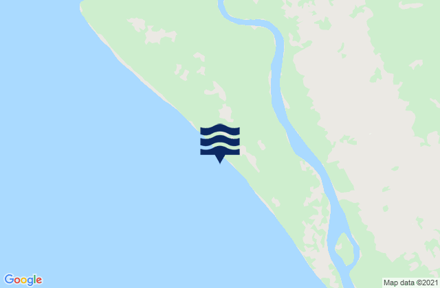 Mapa de mareas Pagatan, Indonesia