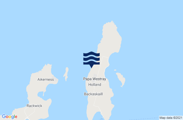 Mapa de mareas Papa Westray Island, United Kingdom