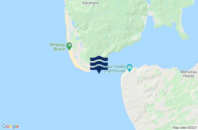 Mapa de mareas Paratutae Island, New Zealand
