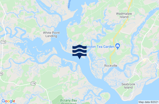 Mapa de mareas Park Island (Tom Point Creek), United States