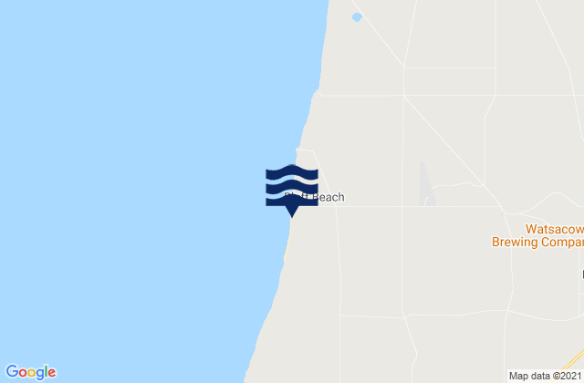 Mapa de mareas Parsons Beach, Australia