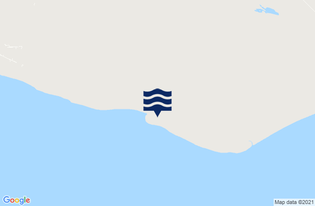 Mapa de mareas Partido de Coronel Rosales, Argentina