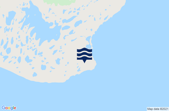 Mapa de mareas Paso Goree Bahia Nassau, Argentina