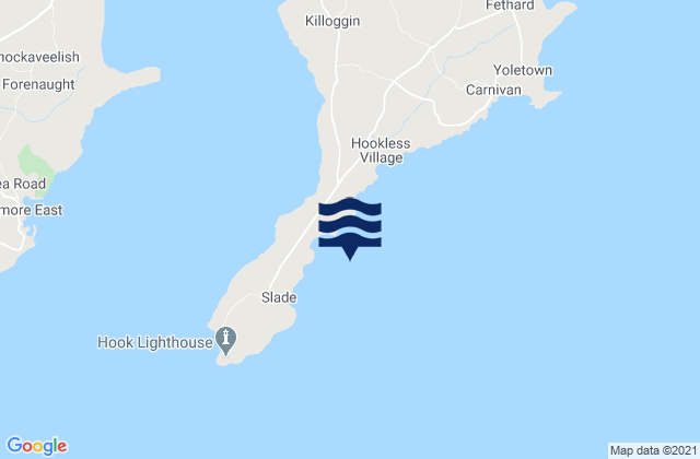Mapa de mareas Patrick’s Bay, Ireland