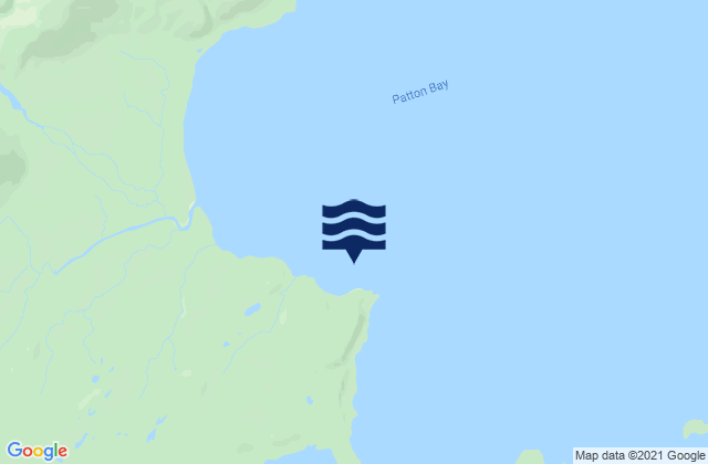Mapa de mareas Patton Bay, United States