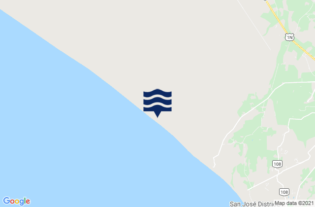 Mapa de mareas Pavos, Peru