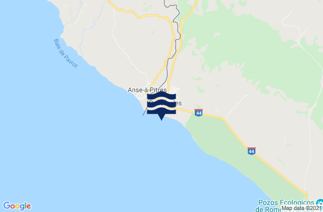 Mapa de mareas Pedernales, Dominican Republic