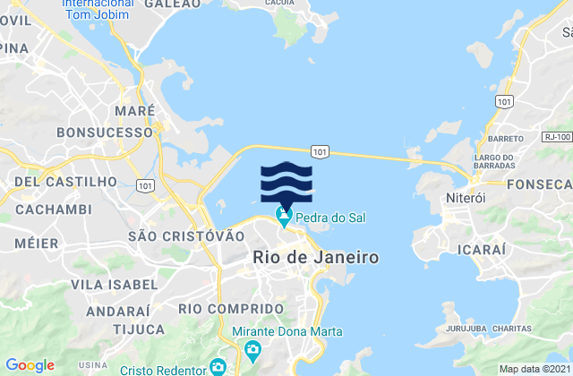 Mapa de mareas Pedra do Sal, Brazil