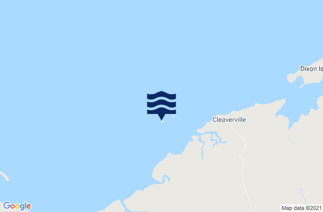 Mapa de mareas Pemberton Island, Australia