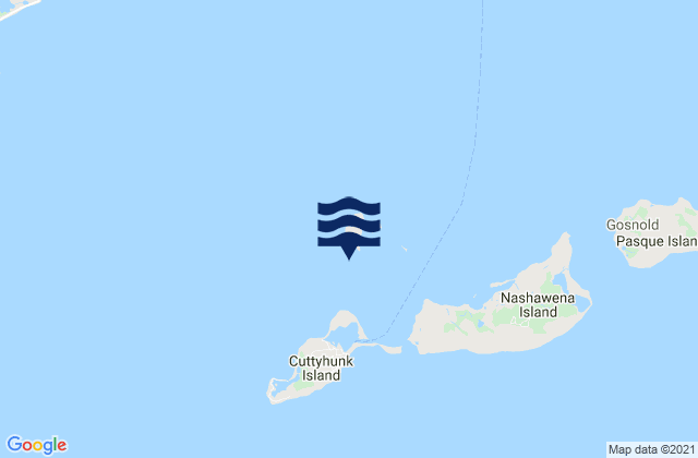 Mapa de mareas Penikese Island 0.2 mile south of, United States