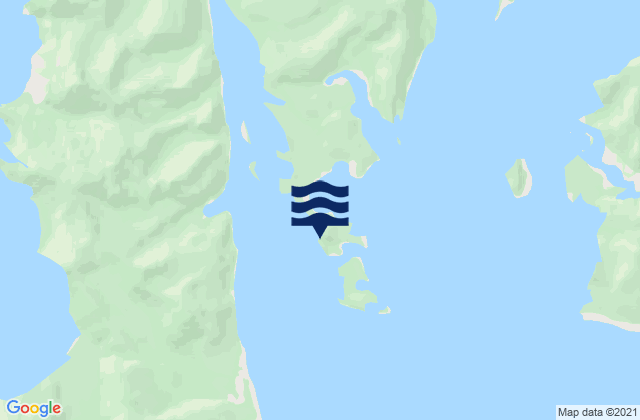 Mapa de mareas Península El Cisne, Chile