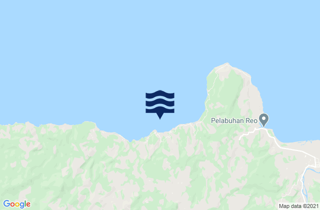 Mapa de mareas Pering, Indonesia