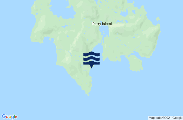 Mapa de mareas Perry Island South Bay, United States