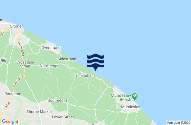 Mapa de mareas Petit Port, United Kingdom