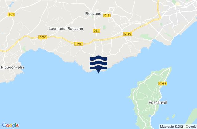 Mapa de mareas Phare du Petit Minou, France