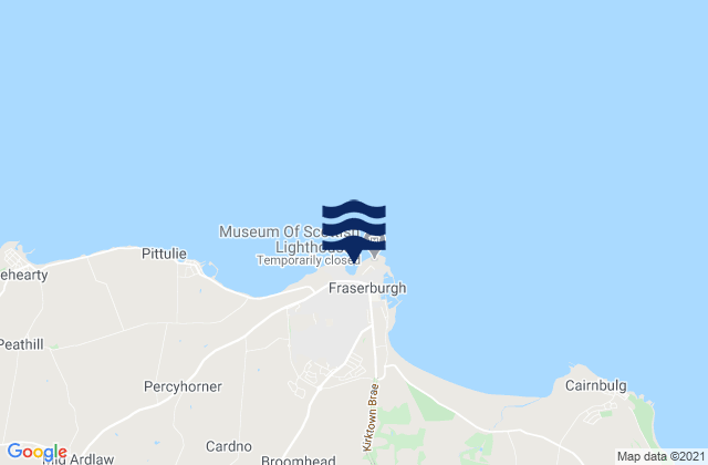 Mapa de mareas Phingask, United Kingdom