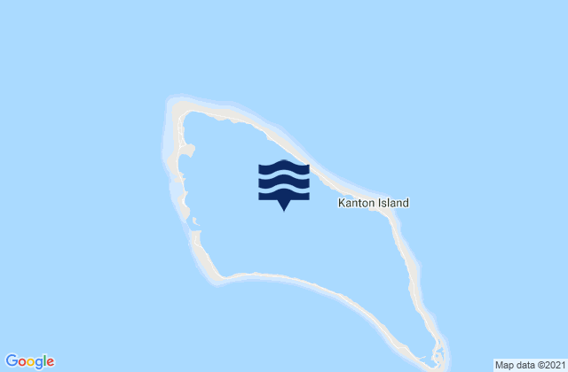 Mapa de mareas Phoenix Islands, Kiribati