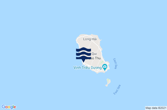 Mapa de mareas Phú Quý, Vietnam