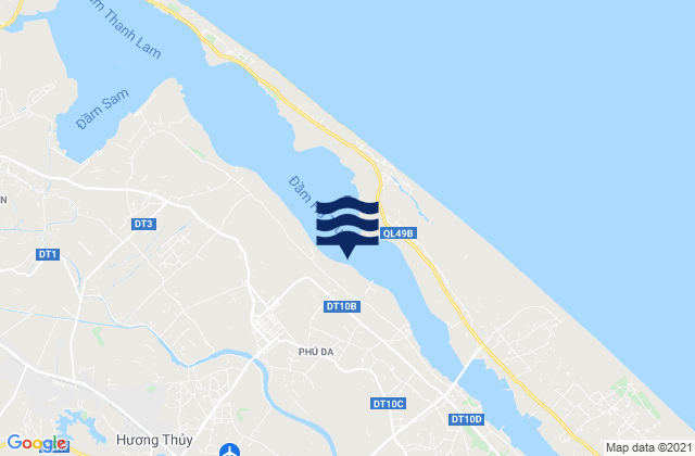 Mapa de mareas Phú Vang, Vietnam