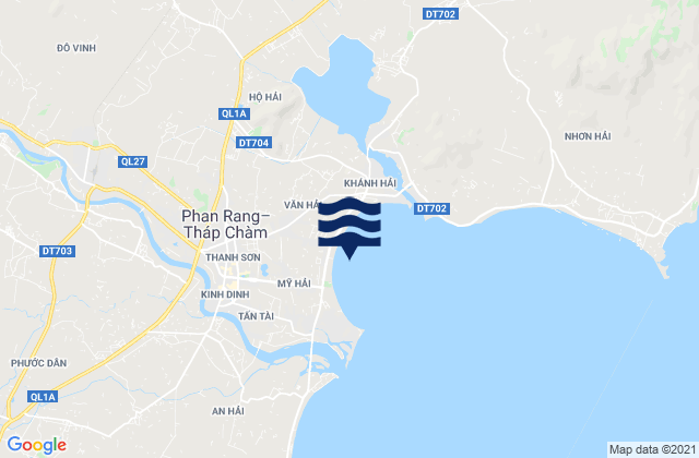 Mapa de mareas Phường Thanh Sơn, Vietnam