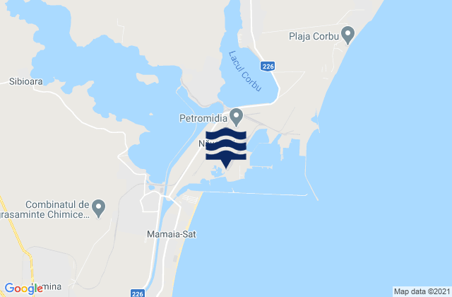 Mapa de mareas Piatra, Romania