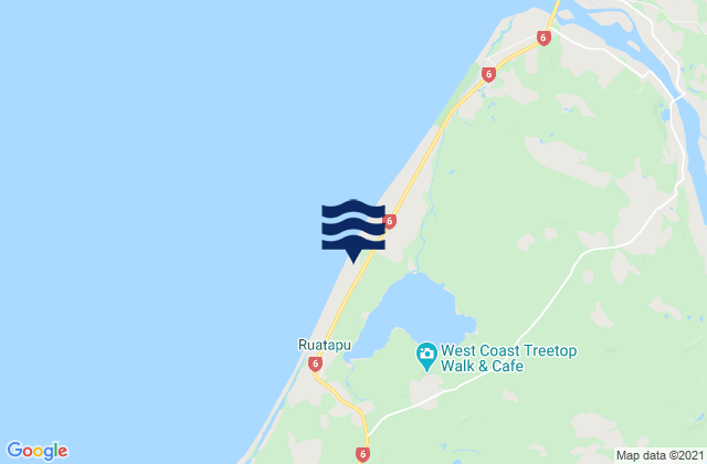 Mapa de mareas Picnic Bay, New Zealand
