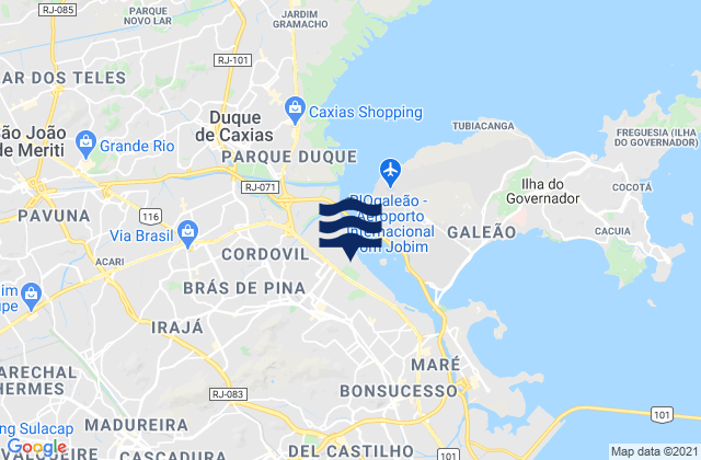 Mapa de mareas Pico da Barra, Brazil