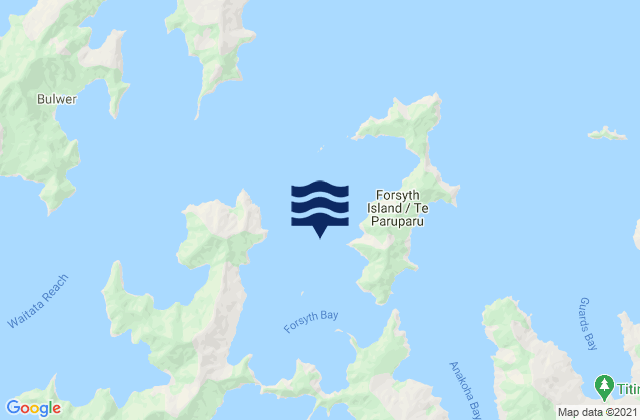 Mapa de mareas Pigeon Bay, New Zealand