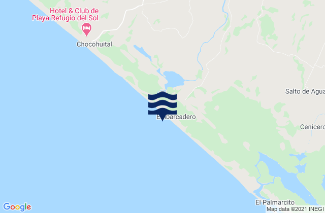 Mapa de mareas Pijijiapan, Mexico