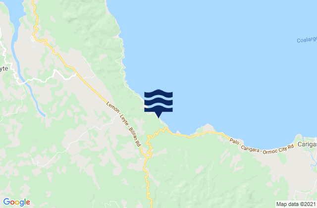 Mapa de mareas Pinamopoan, Philippines