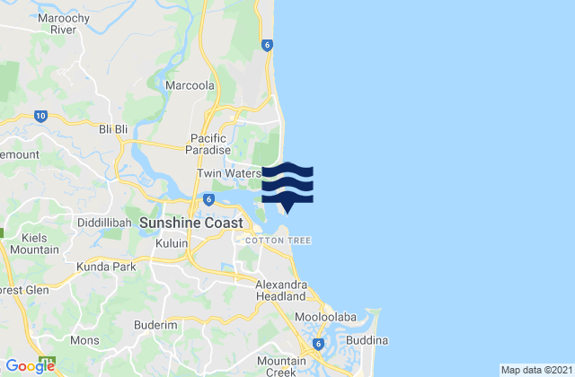 Mapa de mareas Pincushion Island, Australia
