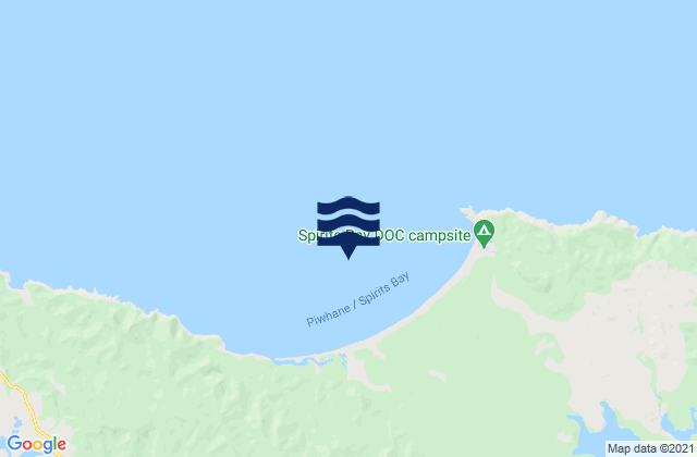 Mapa de mareas Piwhane / Spirits Bay, New Zealand