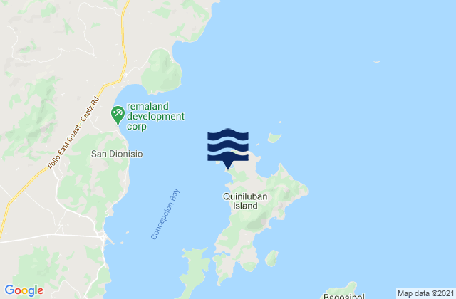 Mapa de mareas Platagata, Philippines