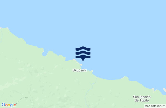 Mapa de mareas Playón Chico, Panama