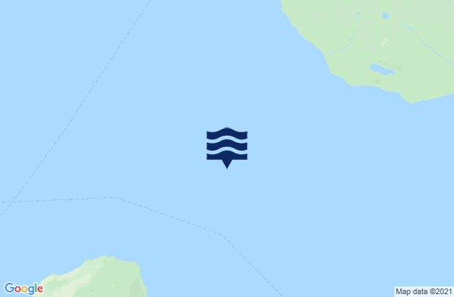 Mapa de mareas Pleasant Island southwest of, United States