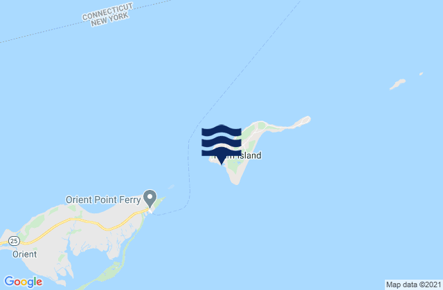 Mapa de mareas Plum Gut Harbor (Plum Island), United States