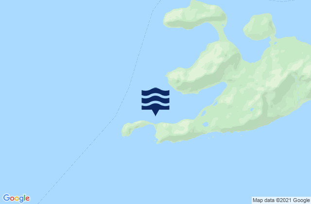 Mapa de mareas Point Erlington (Erlington Island), United States